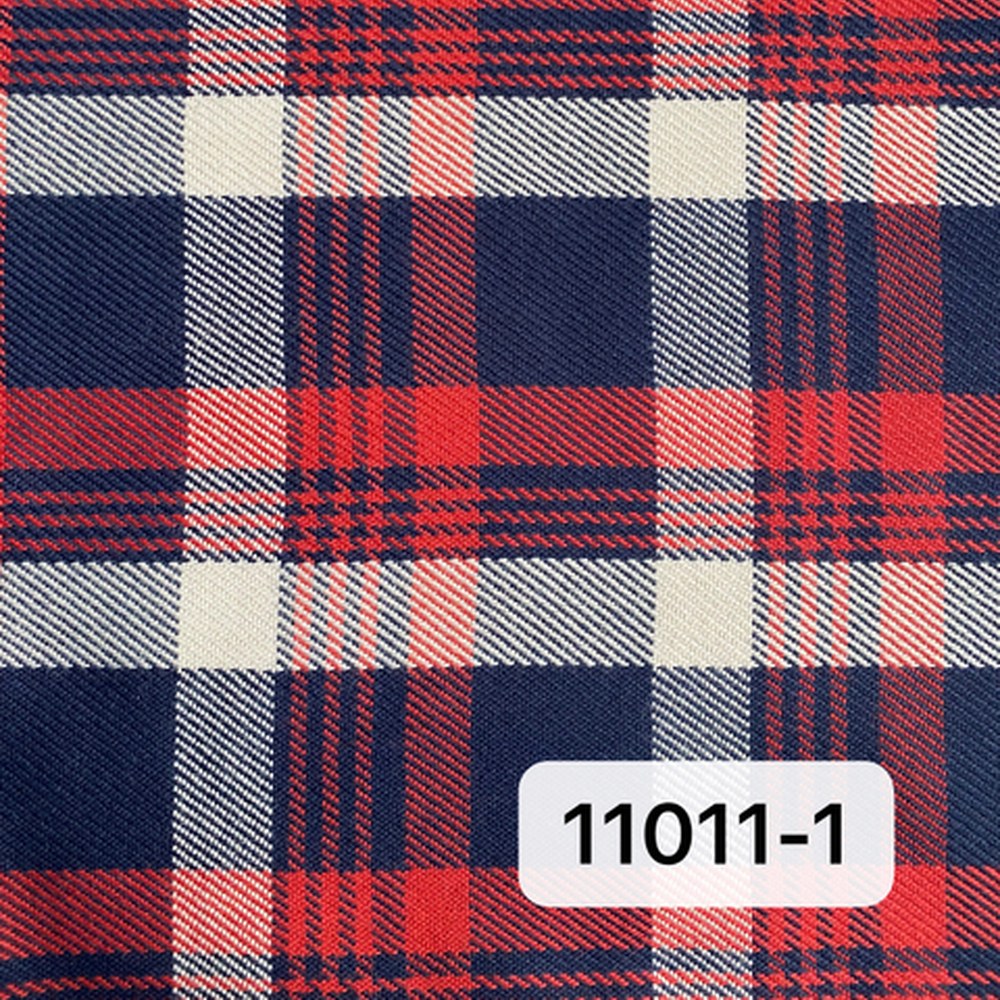 11011红色格子